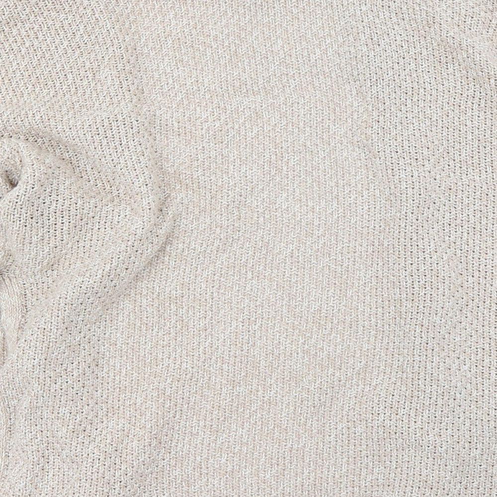 Preworn Womens Beige   Cardigan Jumper Size M