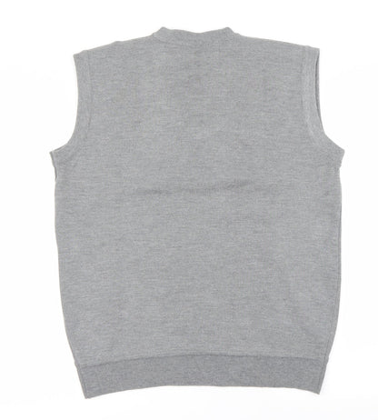 night walker Mens Grey   Pullover Jumper Size 2XL