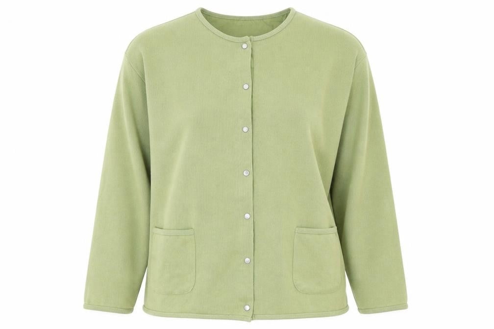 Dash Womens Green   Cardigan Jumper Size S