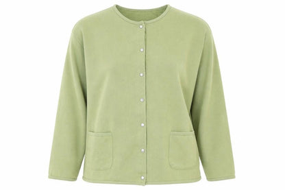 Dash Womens Green   Cardigan Jumper Size S