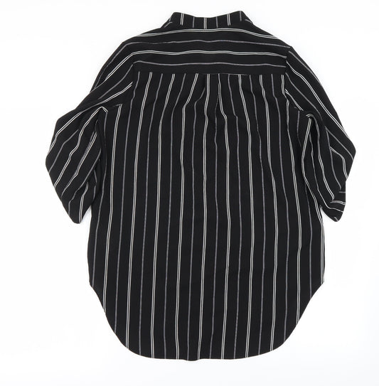 CAMEO ROSE  Womens Black   Basic Button-Up Size 8