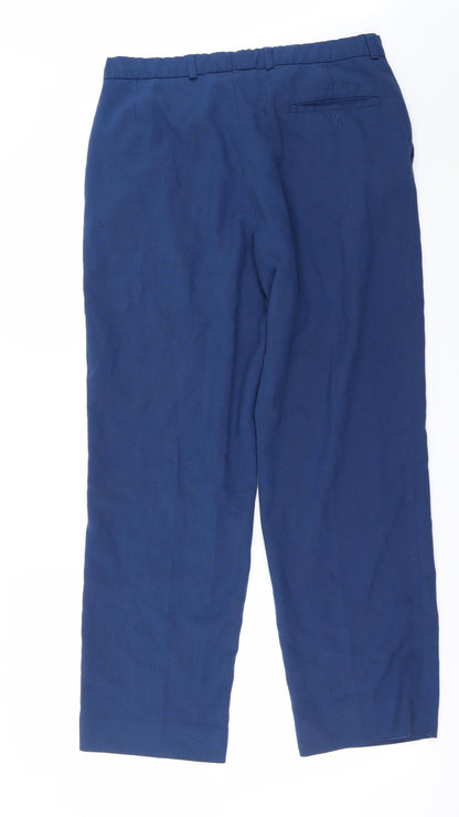 Preworn Mens Blue   Trousers  Size 34 in L25 in