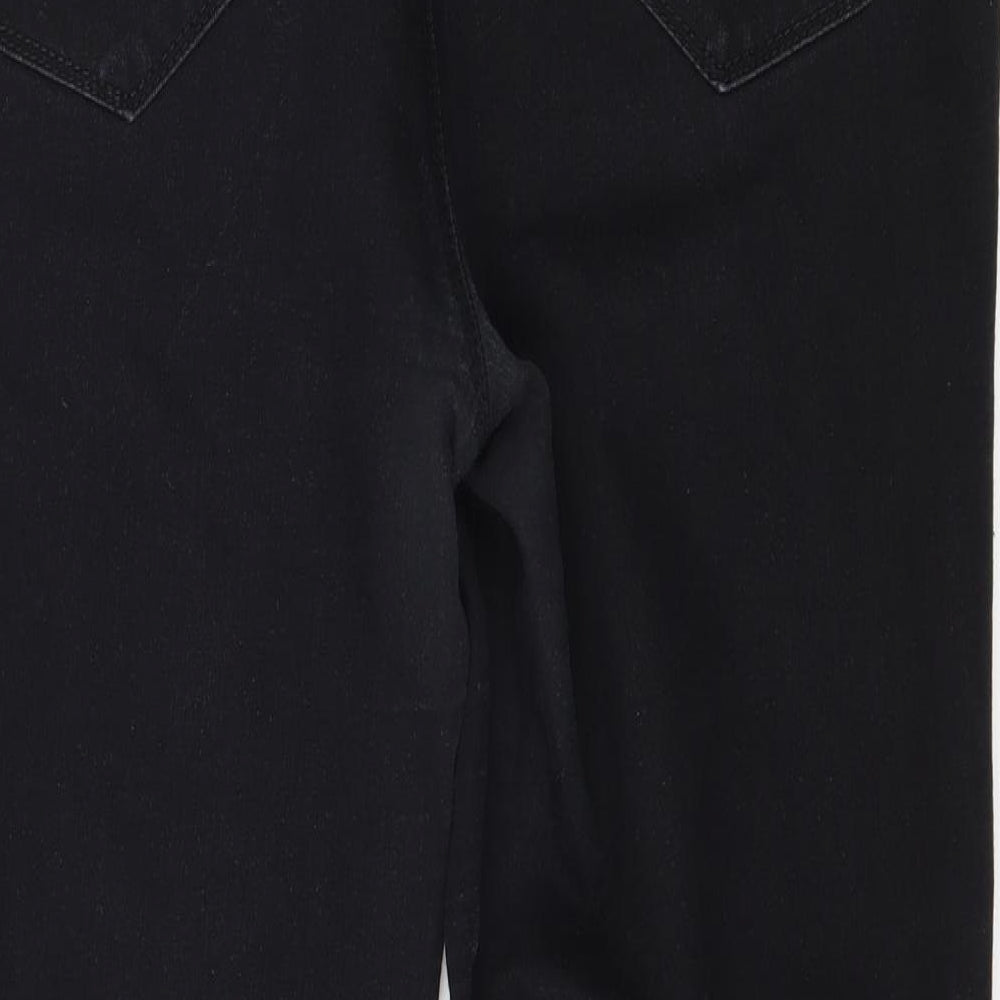 Denim & Co. Womens Black   Jegging Jeans Size 16 L26 in