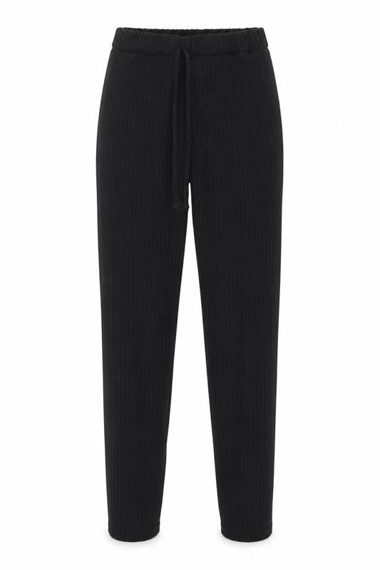 Womens UK Size 8 Boohoo Regular Fit  Black Trousers