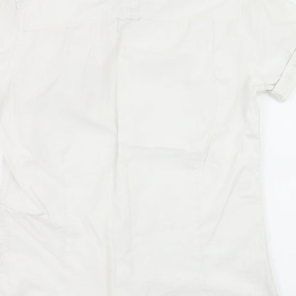 XSIDE Mens White    Button-Up Size S