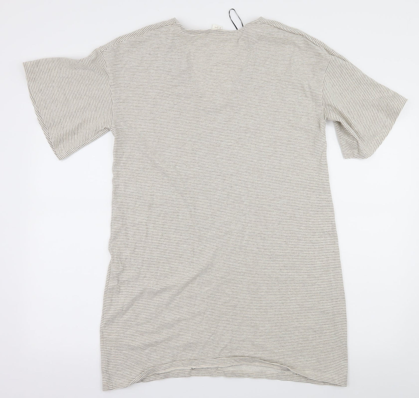 Womens UK Size S H&M Ivory Basic T-Shirt