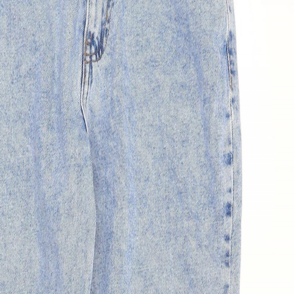 Denim CO Womens Blue   Straight Jeans Size 10 L25 in