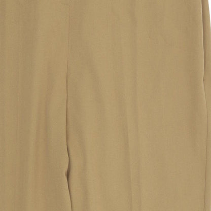 Womens UK Size 20 F&F Regular Fit  Brown Trousers