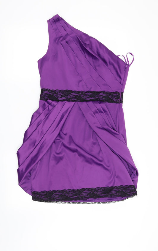 Rage Womens Purple   Shift  Size 14