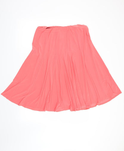 Anthology Womens Pink   A-Line Skirt Size 14