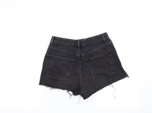 Topshop Womens Black   Culotte Shorts Size 10