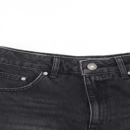 Topshop Womens Black   Culotte Shorts Size 10