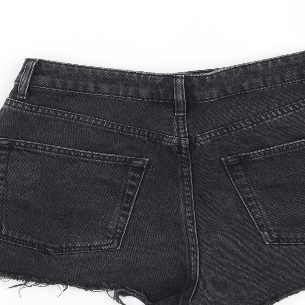 Topshop Womens Black   Culotte Shorts Size 10