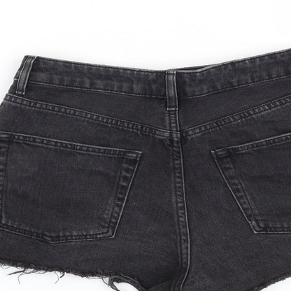 Topshop Womens Black   Culotte Shorts Size 10