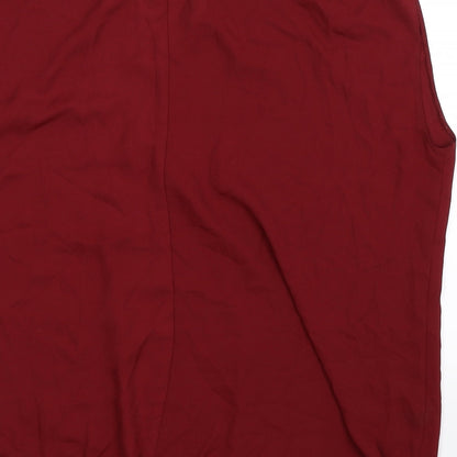 Womens UK Size 18 Arcadia Brown Basic Blouse