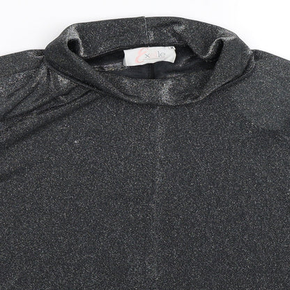 Exelle Womens Silver   Basic Blouse Size M  - Oversized