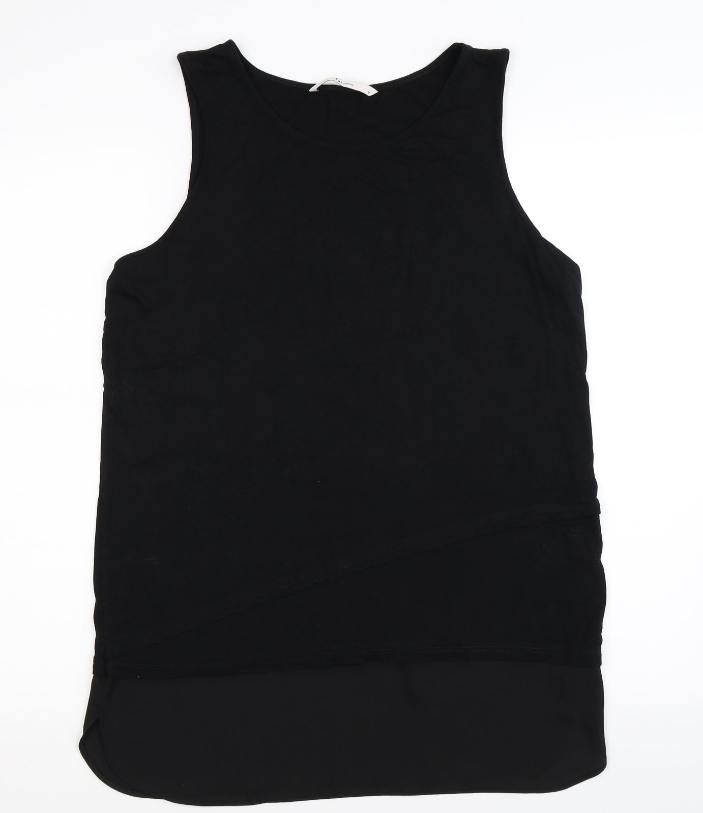 TU Womens Black   Basic Tank Size 12