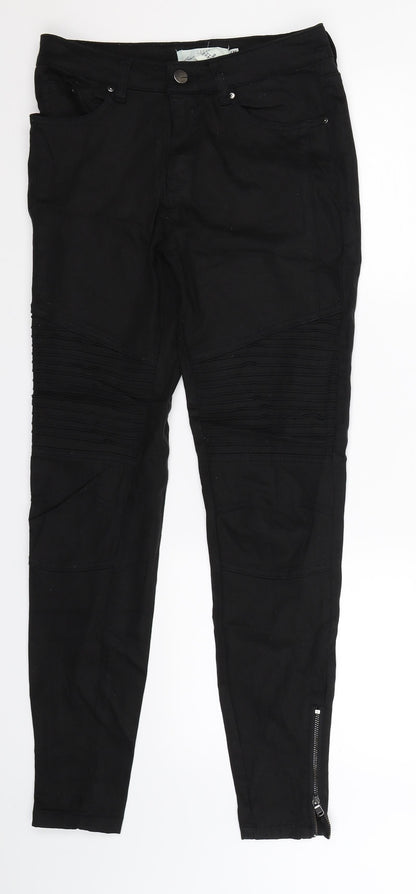 Womens UK Size 8 H&M Extra-Slim Fit Jegging Black Jeans