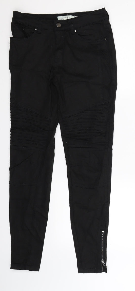 Womens UK Size 8 H&M Extra-Slim Fit Jegging Black Jeans