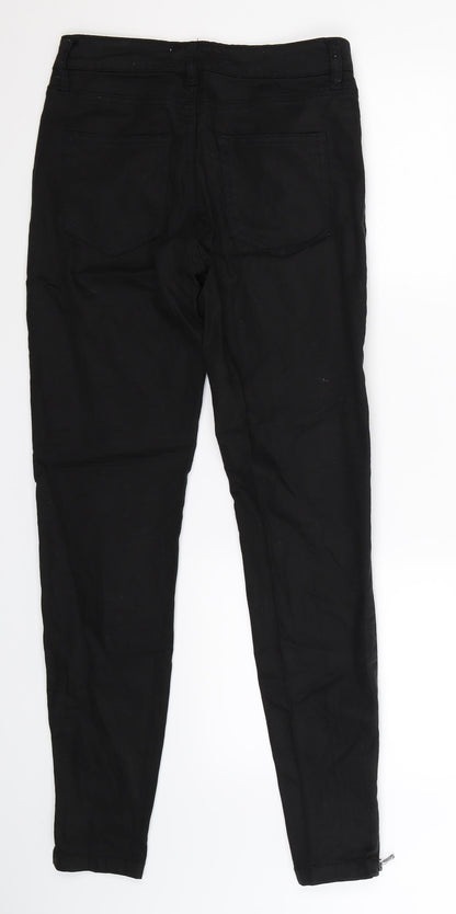 Womens UK Size 8 H&M Extra-Slim Fit Jegging Black Jeans