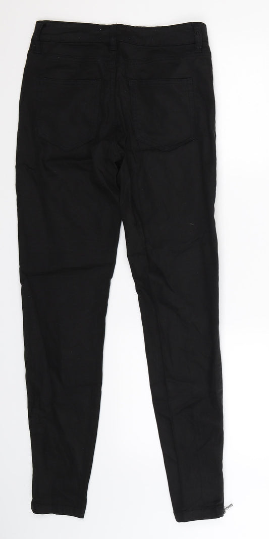 Womens UK Size 8 H&M Extra-Slim Fit Jegging Black Jeans