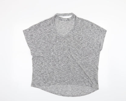 New Look Womens Grey   Basic T-Shirt Size M