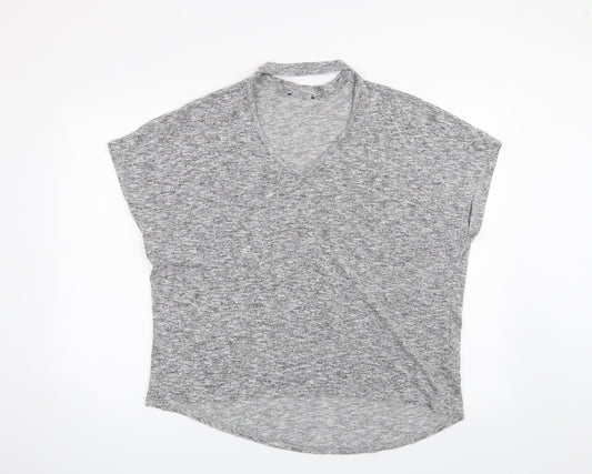 New Look Womens Grey   Basic T-Shirt Size M