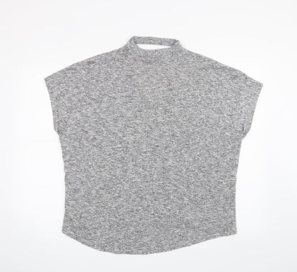New Look Womens Grey   Basic T-Shirt Size M