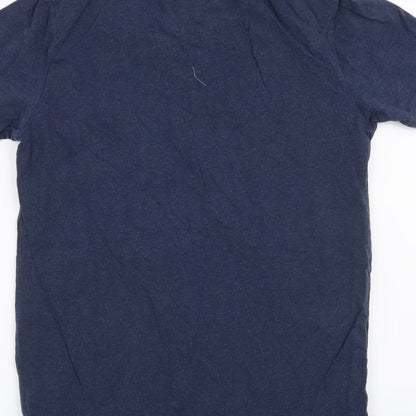 Mens UK Size S Canterbury Blue  T-Shirt