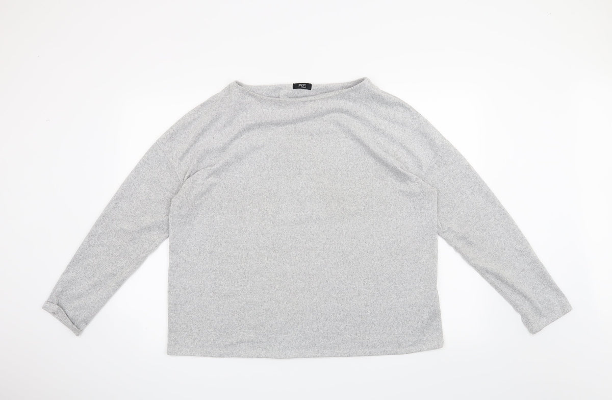F&F Womens Grey   Pullover Jumper Size 16