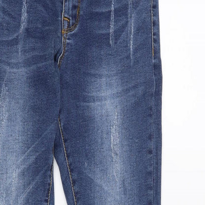 I-X London Womens Blue   Skinny Jeans Size 8 L27 in