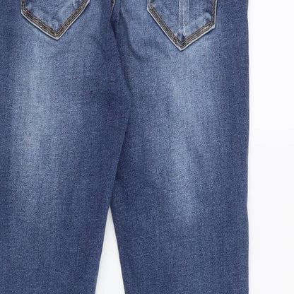 I-X London Womens Blue   Skinny Jeans Size 8 L27 in