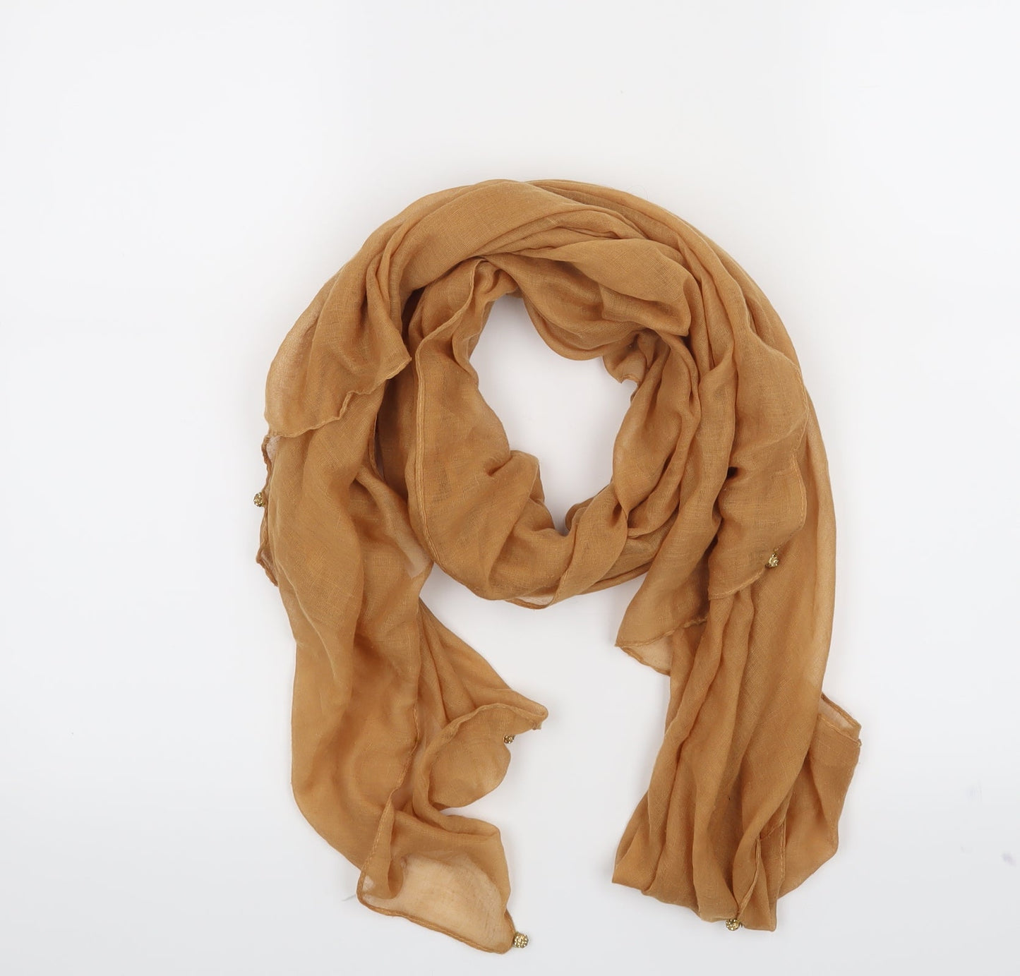 Preworn Womens Orange    Scarf