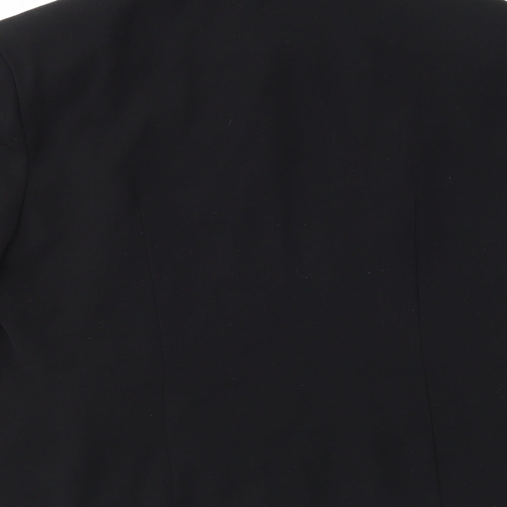 Jaunty Womens Black  Rayon Jacket  Size 16