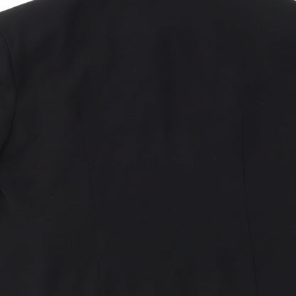 Jaunty Womens Black  Rayon Jacket  Size 16
