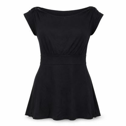 Black Womens Black   A-Line  Size M
