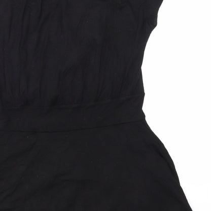 Black Womens Black   A-Line  Size M