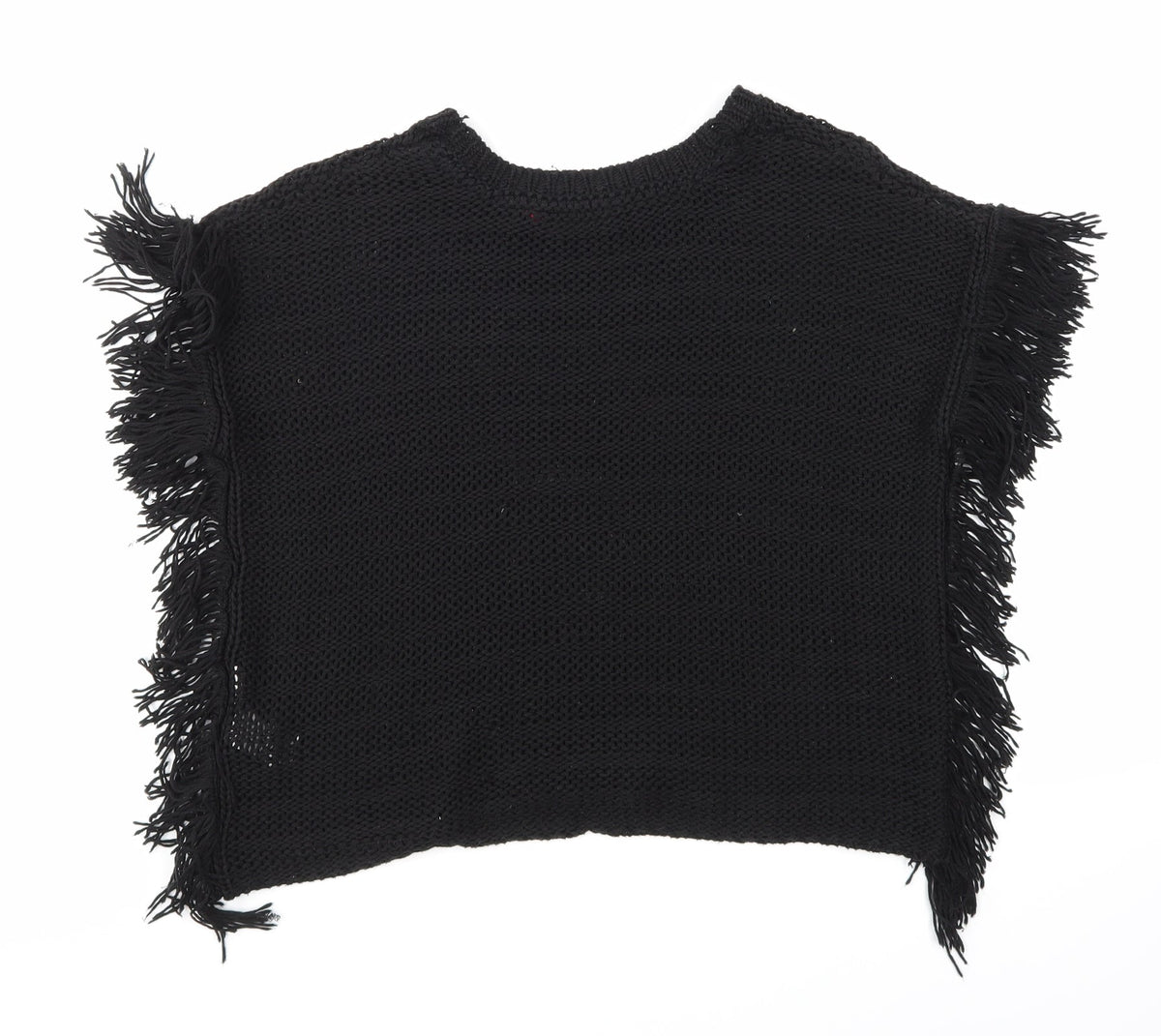 YD  Girls Black   Pullover Jumper Size 7-8 Years