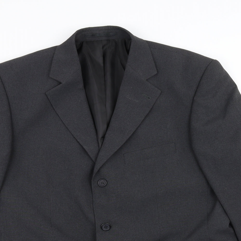 F&F Mens Grey   Jacket Suit Jacket Size 40