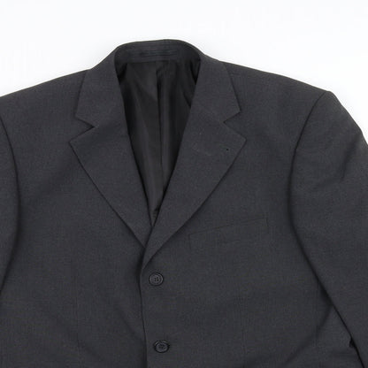 F&F Mens Grey   Jacket Suit Jacket Size 40