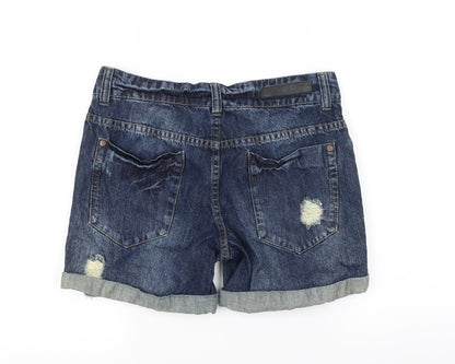 Love Label Womens Blue   Chino Shorts Size 8