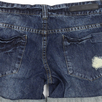 Love Label Womens Blue   Chino Shorts Size 8
