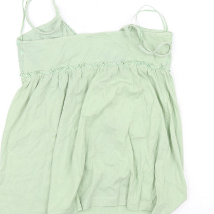 Papaya Girls Green   Basic T-Shirt Size 8 Years