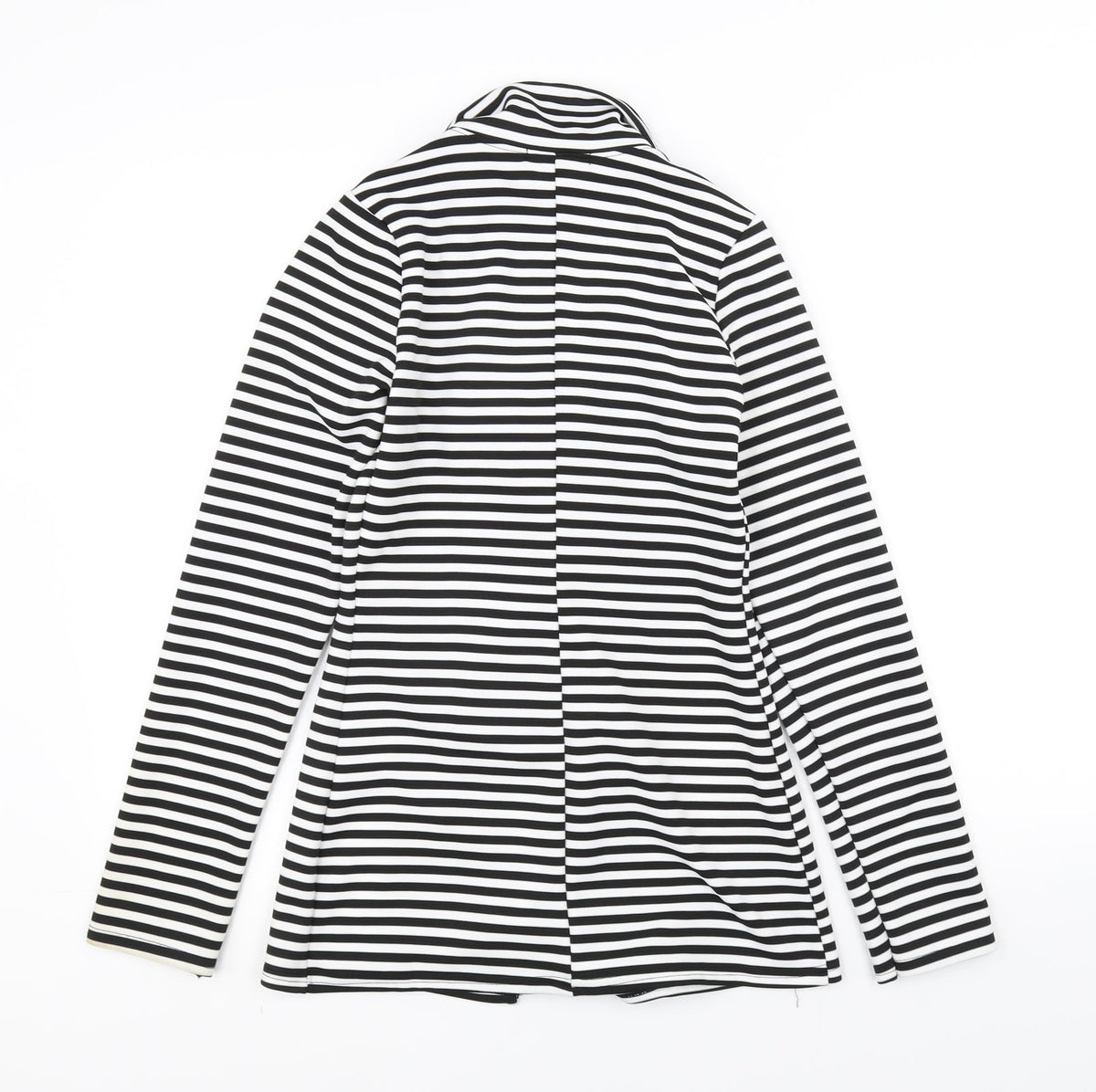 Lustre Womens Black Striped  Jacket  Size 8