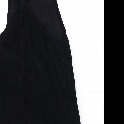 Brand and care label for DENIMCO women’s black a-line, size UK 6