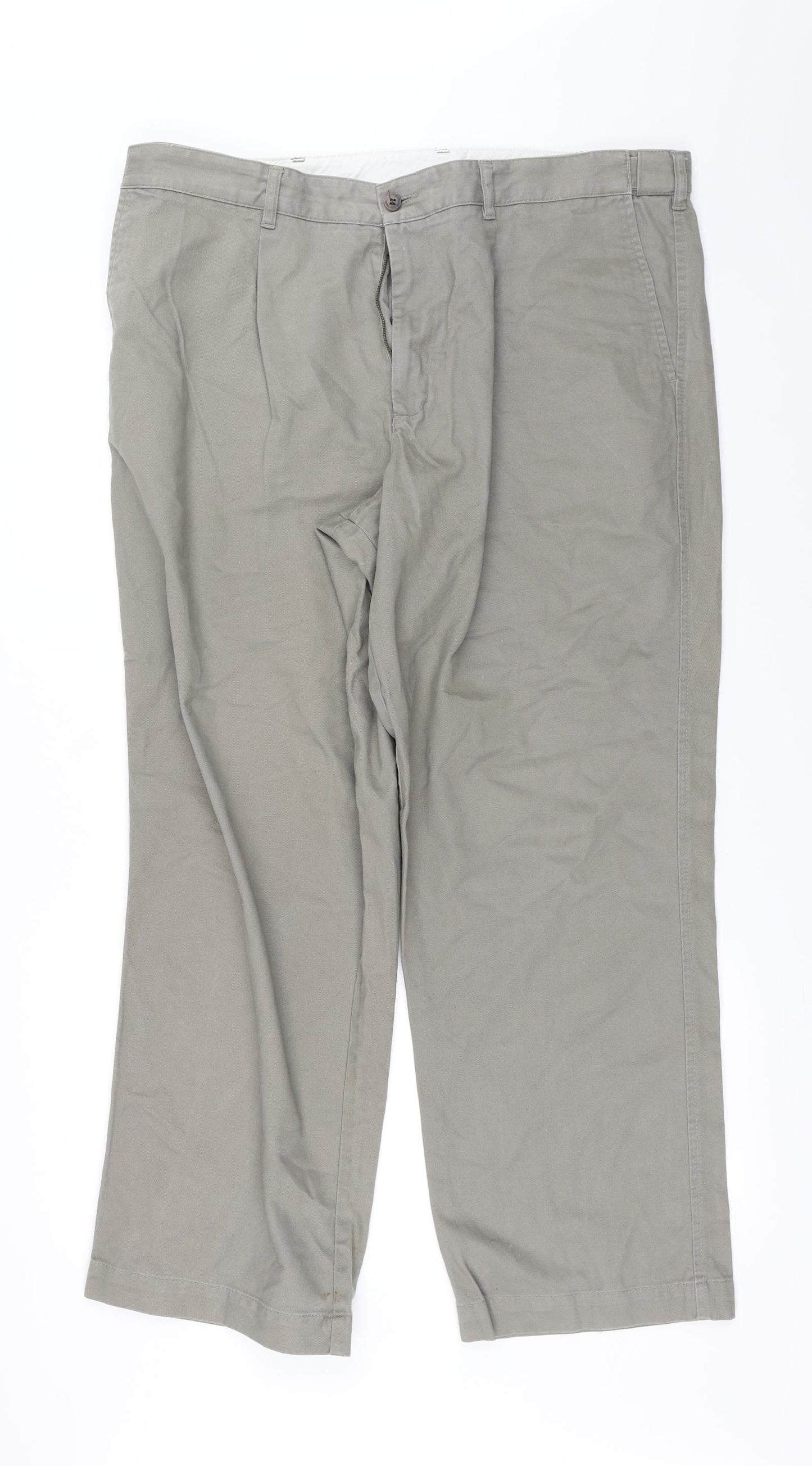 Womens UK Size 40 BHS Regular Fit  Brown Trousers