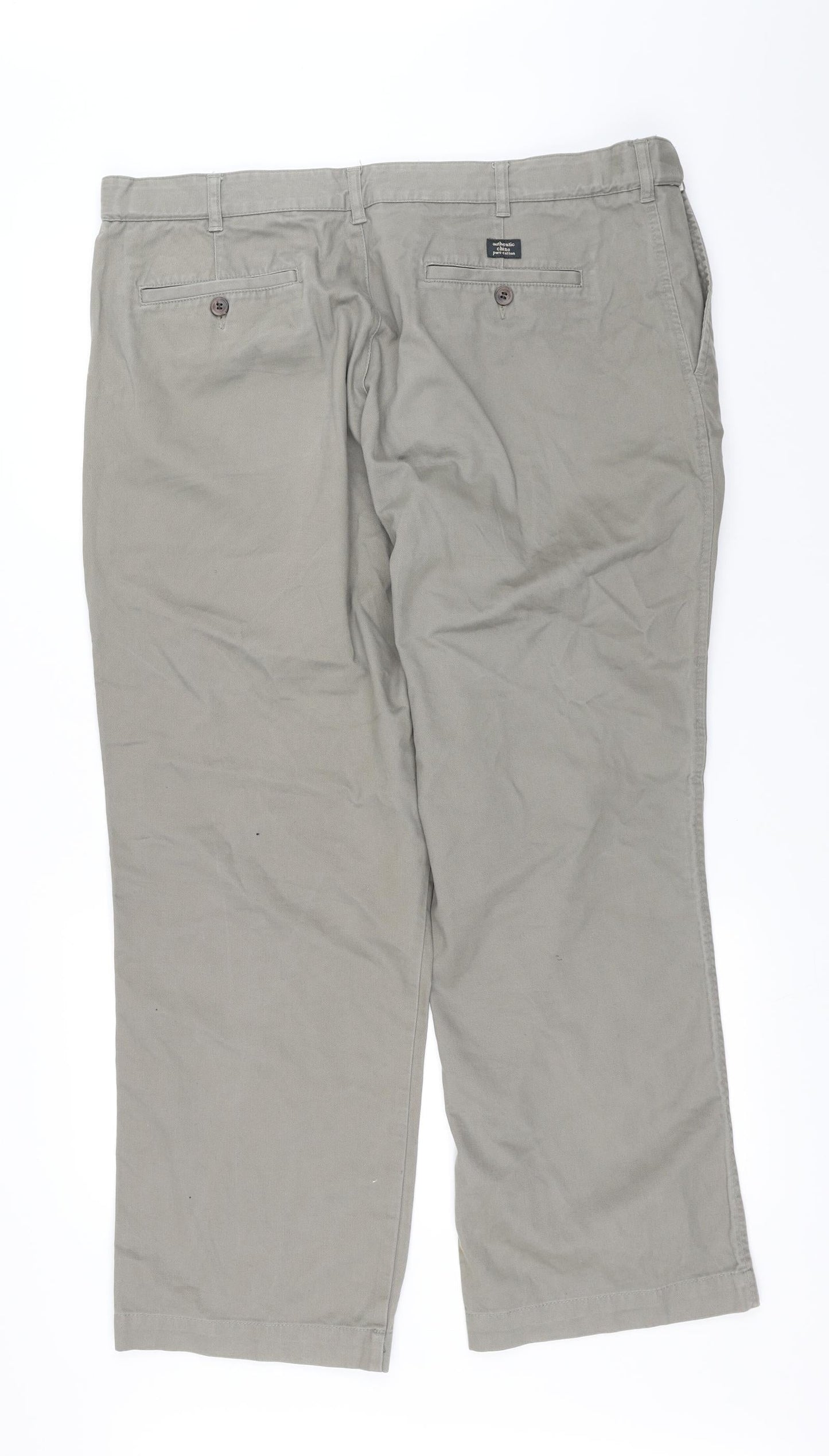 Womens UK Size 40 BHS Regular Fit  Brown Trousers