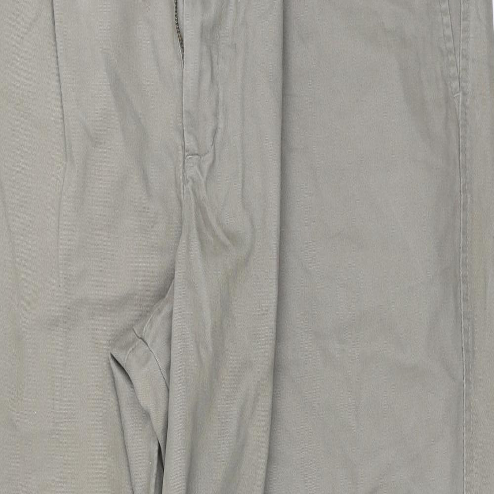 Womens UK Size 40 BHS Regular Fit  Brown Trousers