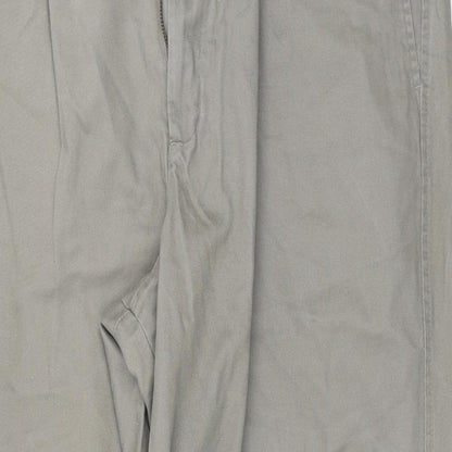 Womens UK Size 40 BHS Regular Fit  Brown Trousers