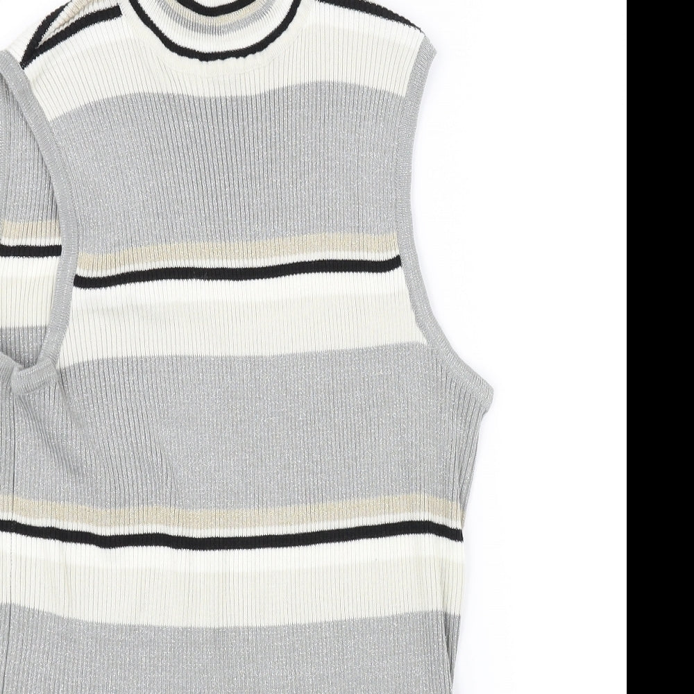 F&F Womens Grey   Sheath  Size 16